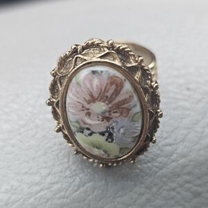 Perfume/lipstick Ring Locket